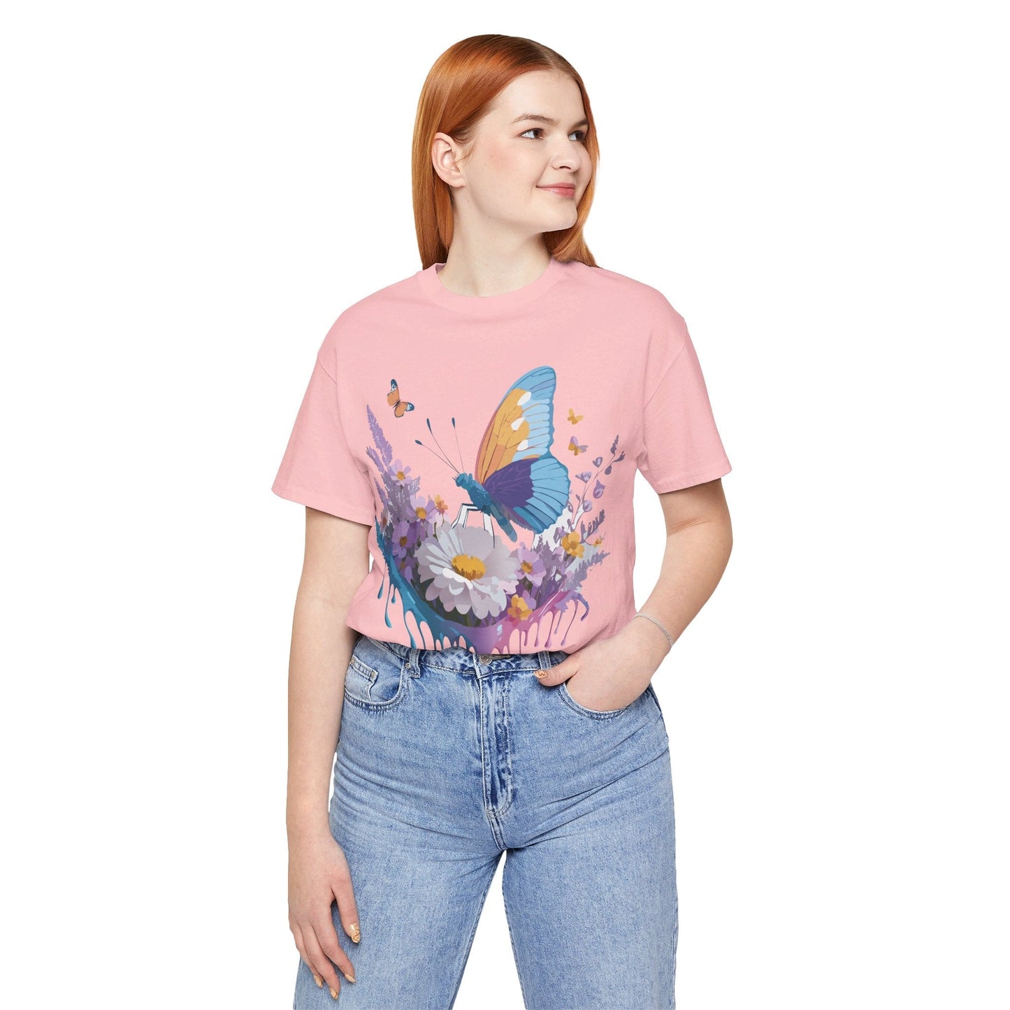 Butterfly Graphic Tee From Adelpha Art Design Unisex Jersey Short Sleeve Shirt