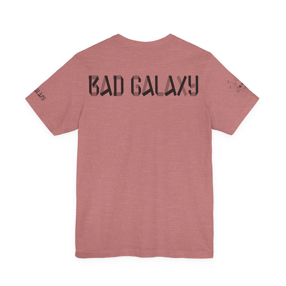 Alien Graphic Unisex Cotton Bella+Canvas Tee with Art Design b54