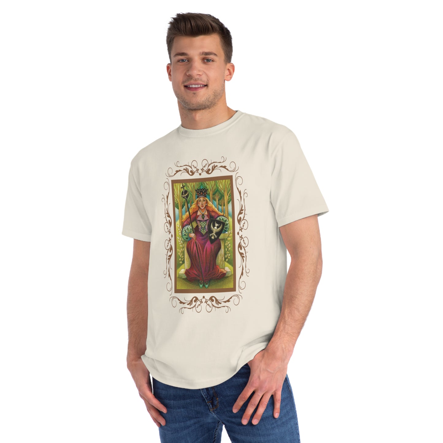 Camiseta unisex de algodón orgánico con cartas del tarot