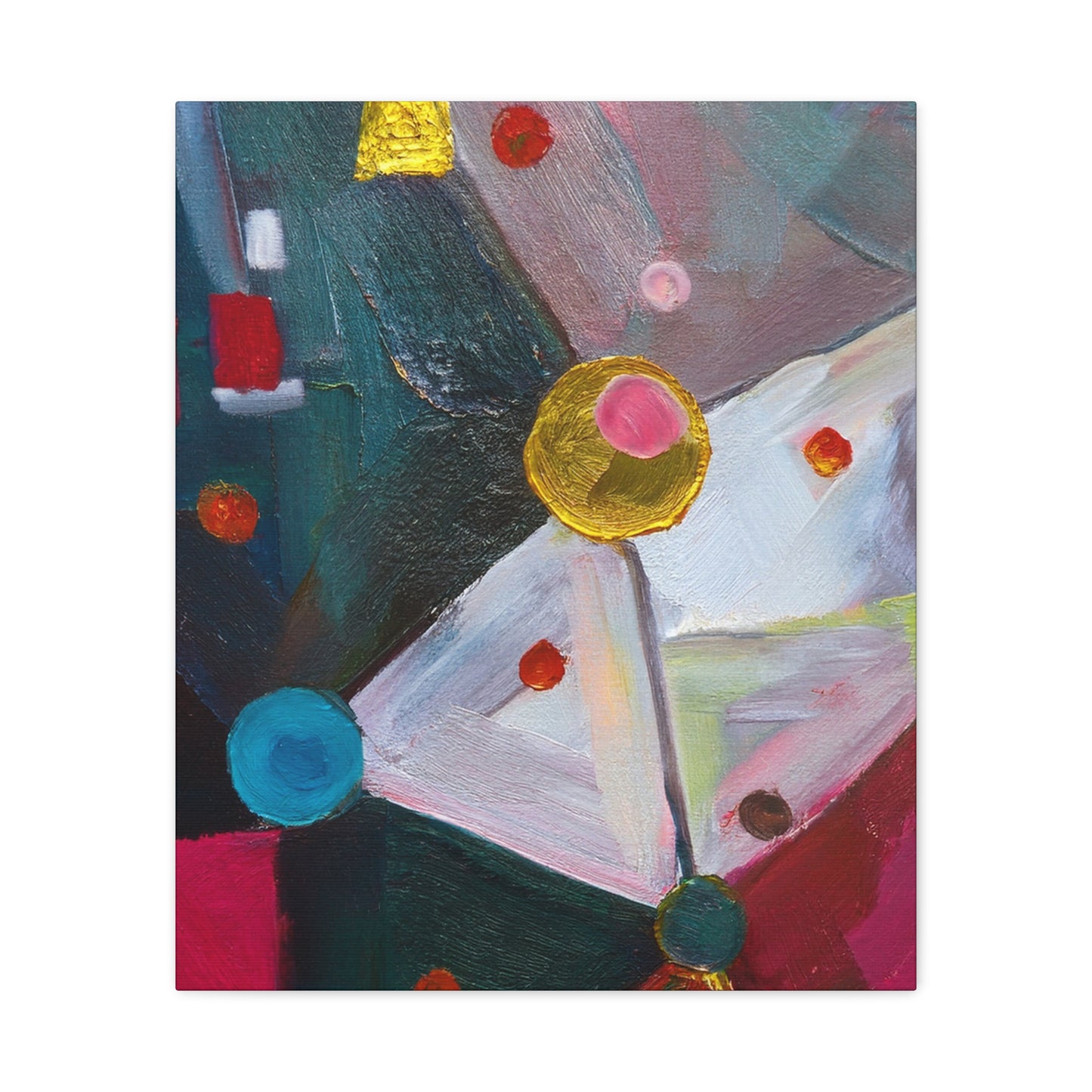Abstract Oil Painting Print Canvas 20x24,20x30,24x30 24x32,24x36,30x40 32x48,36x48,40x60 Pine-Wood Inner Frame ABS-166