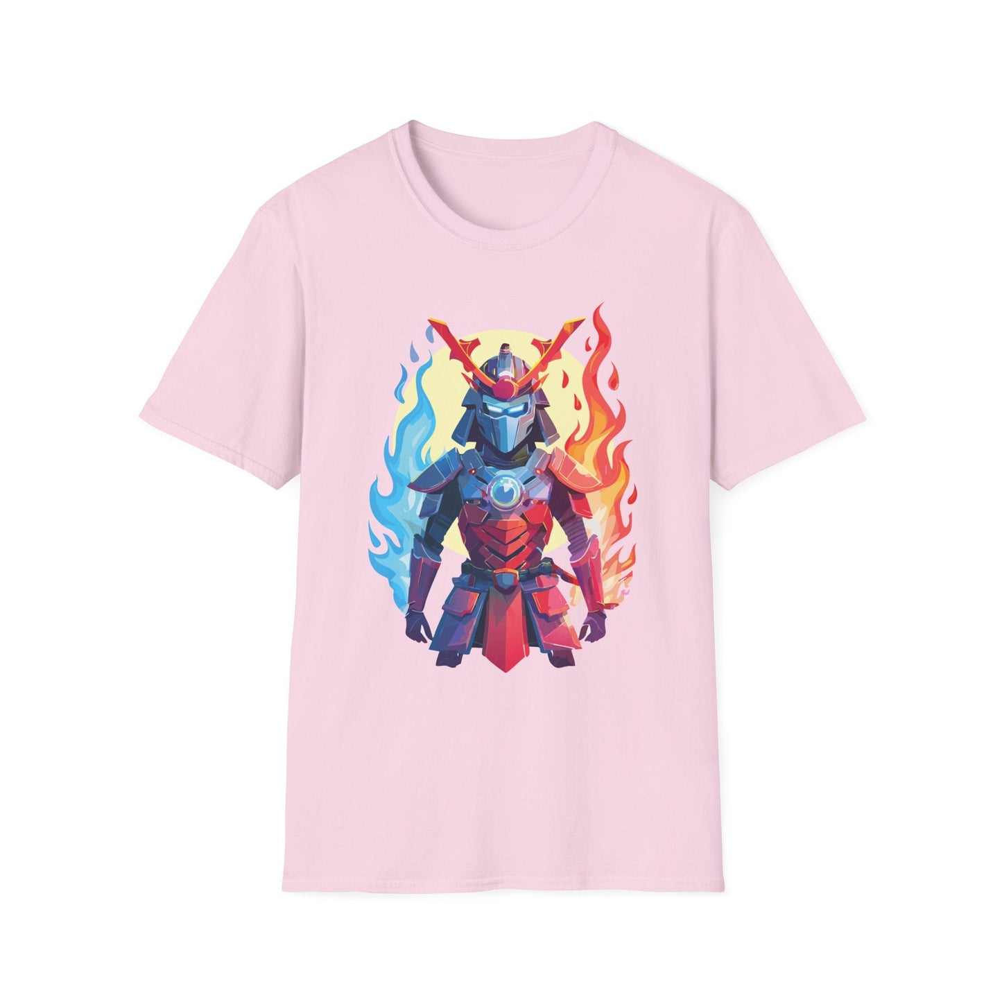 Samurai Shirt Unisex T Shirt Softstyle Ring Spun Cotton Gildan 64000 100 Percent Cotton Tee
