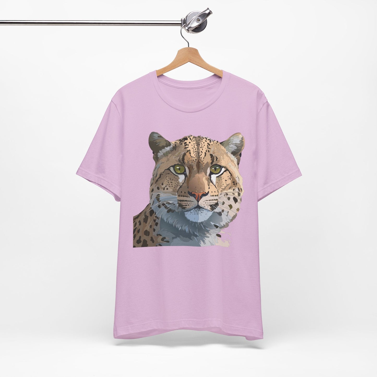 Unisex Animal Shirt With Animals Art Design Tee Short Sleeve Wildlife Print Tee Shirt