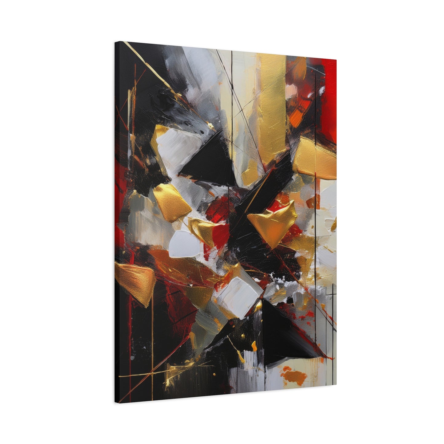 Abstract Oil Painting Print Canvas 20x24,20x30,24x30 24x32,24x36,30x40 32x48,36x48,40x60 Pine-Wood Inner Frame ABS-186