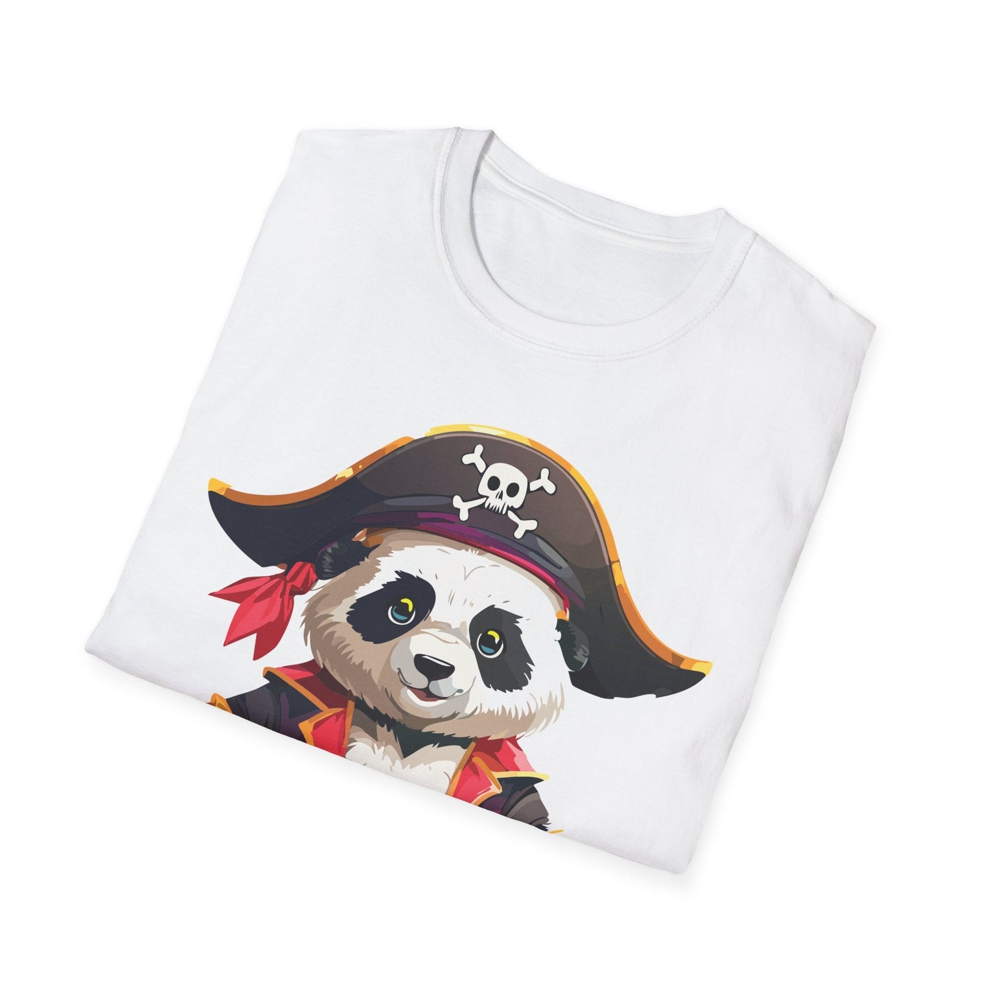 Panda Shirt Unisex Panda Tee Softstyle 64000 Gildan 100 Percent Cotton Animal Tee