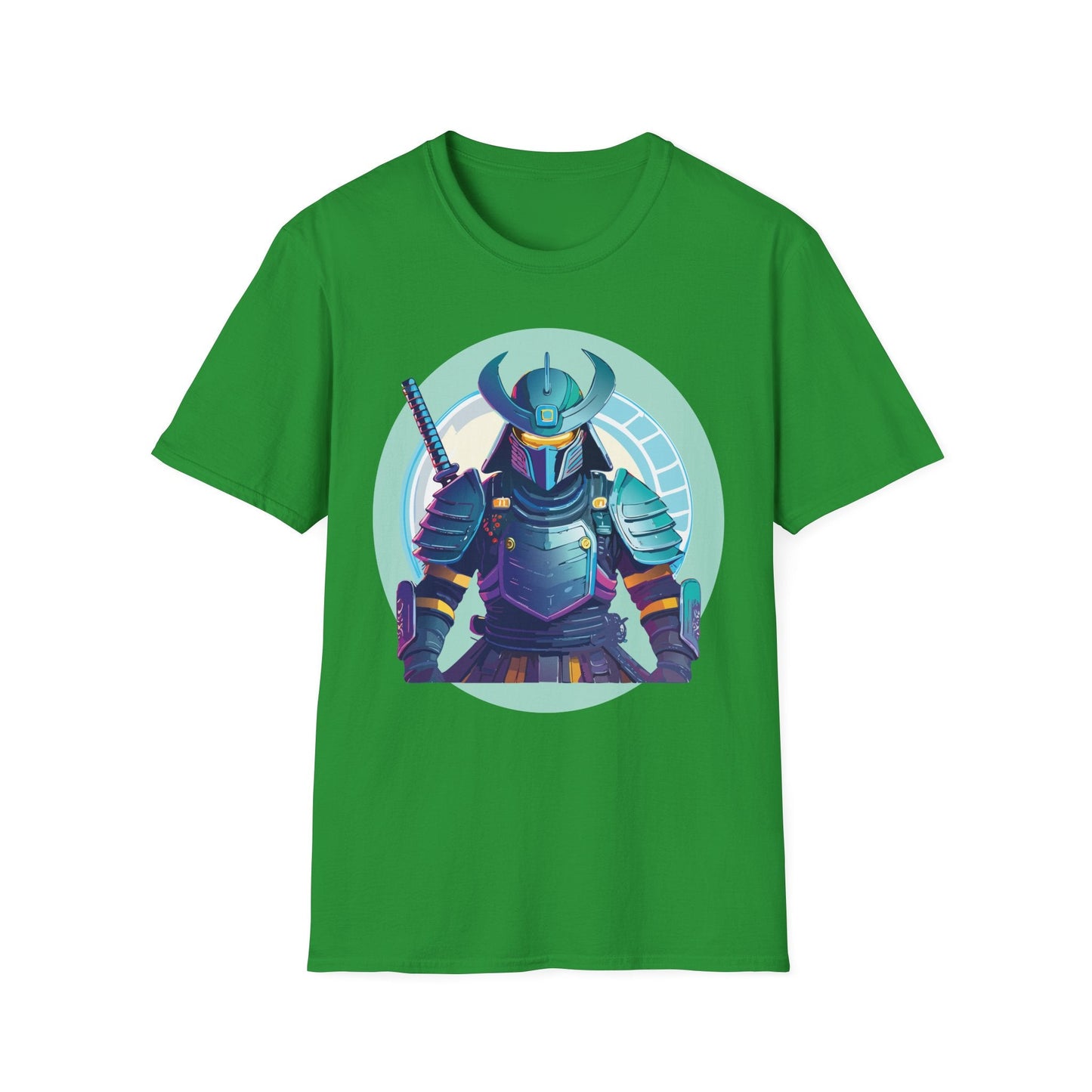 Samurai T Shirt Unisex Softstyle Tee Gildan 64000 Lightweight Ring Spun Cotton Everyday Comfort