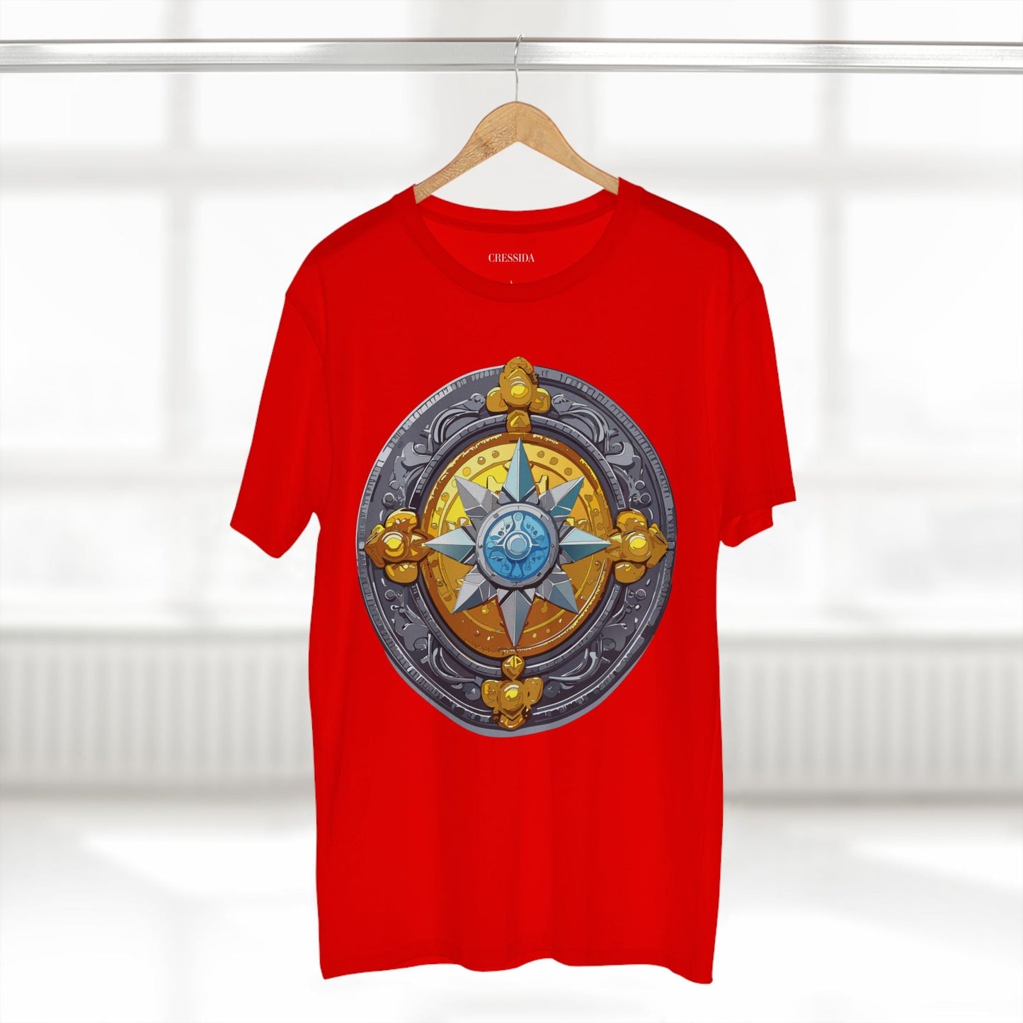 Antique Gold Coin Graphic Design T-Shirt Unisex 100 Cotton With Golden Print Artwork Tee 1