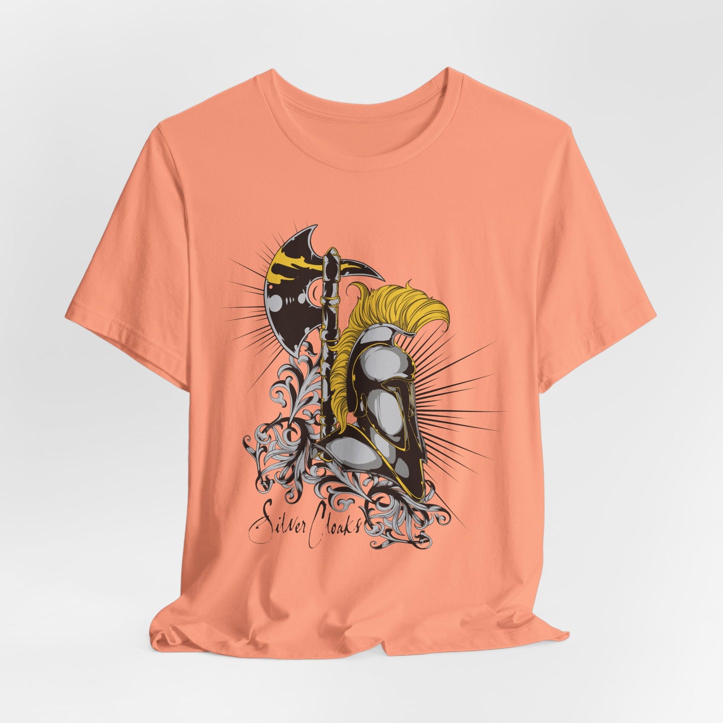 Stylish Armor Graphic Tee, Artistic Tee, Graphic T-Shirt, Artistic Vintage T-Shirt, Vintage Shirt