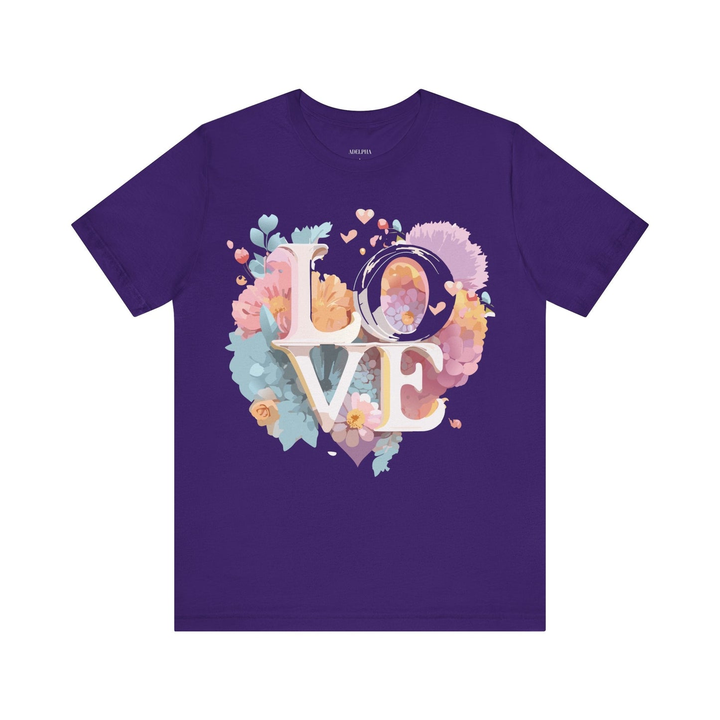 Valentine Graphic Tee Unisex Jersey Short Sleeve Art Design By Adelpha Vintage Artwork