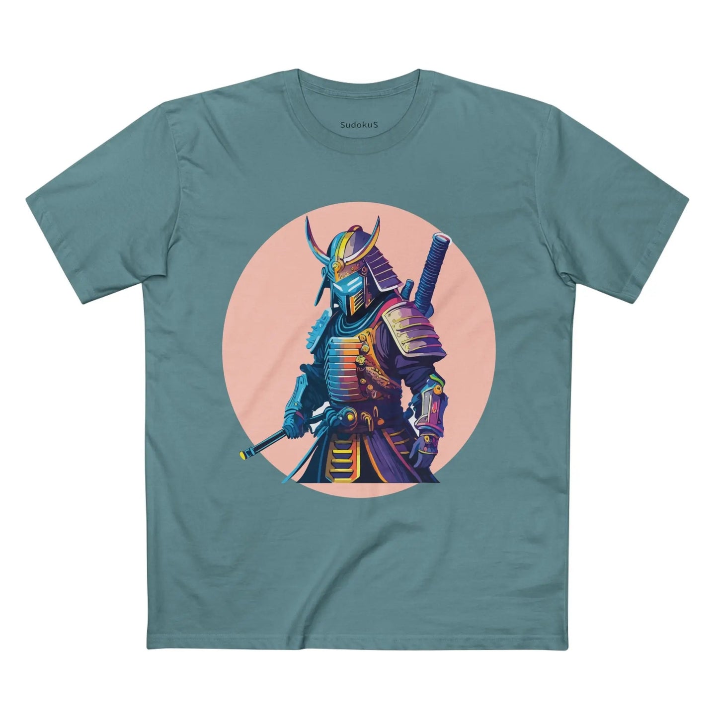 Samurai Graphic Unisex 100 Cotton Staple Tee 16