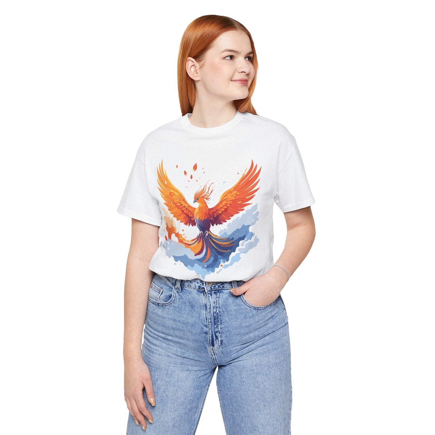 Unisex Animal Shirt With Art Design Graphic Tee Wild Animals Shirt For Everyday Wear
