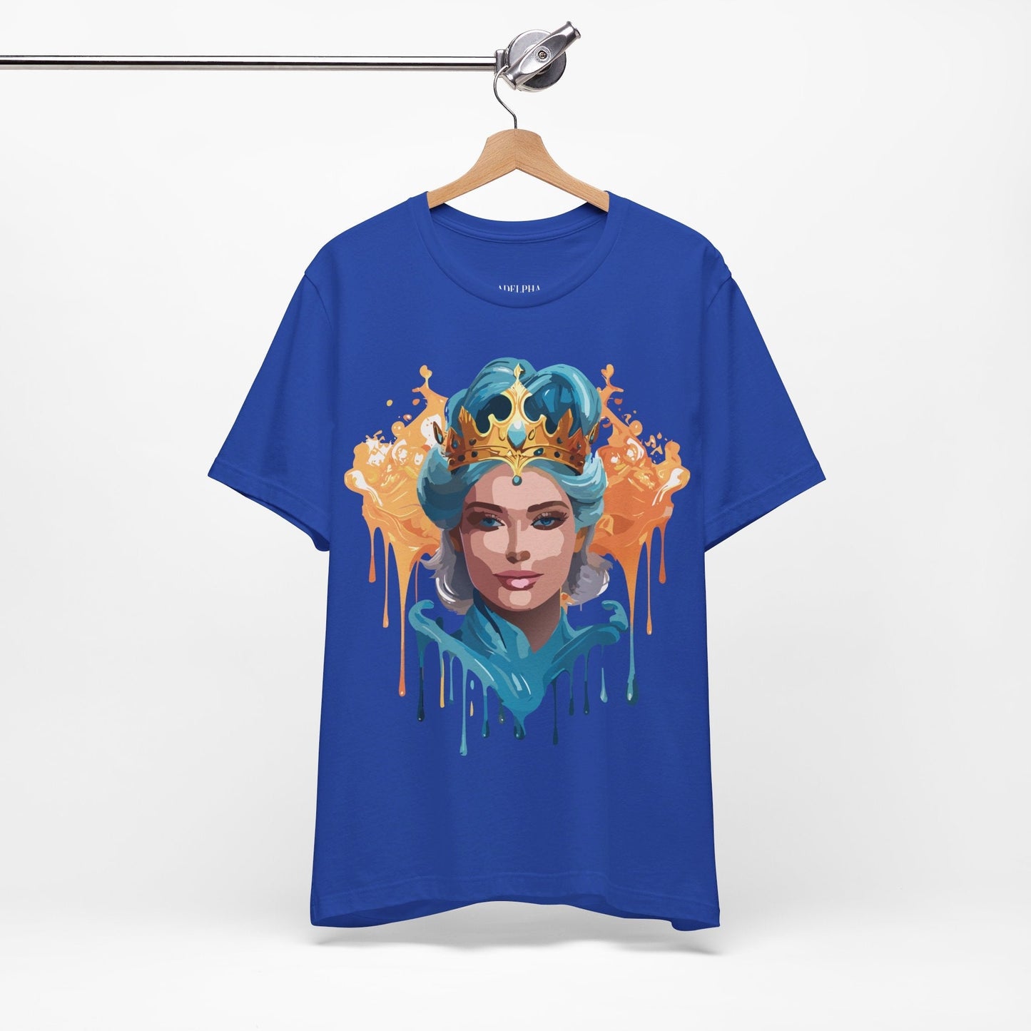 Queen Graphic Tee Unisex Jersey Short Sleeve Premium Quality Adelpha Vintage Inspired Artwork