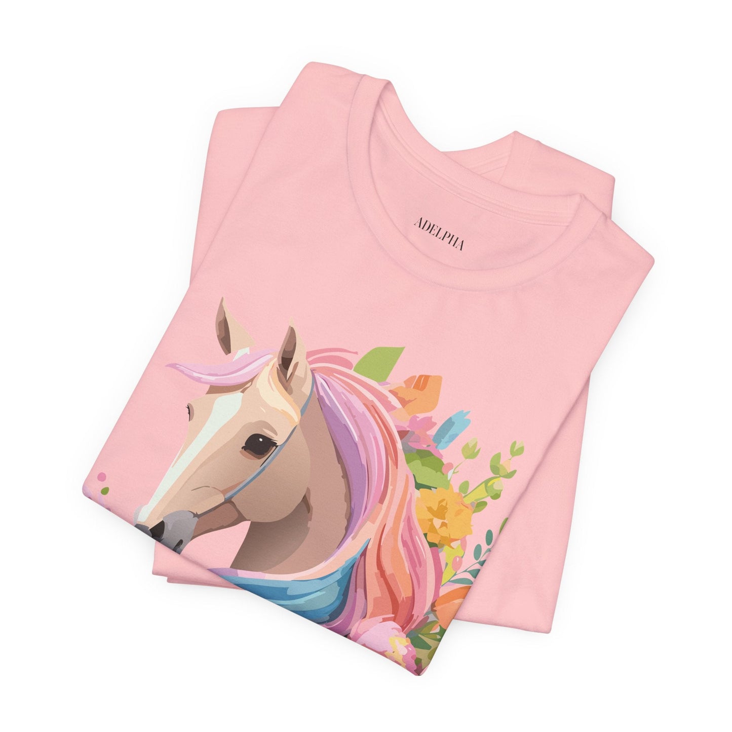 Horse Graphic Unisex 100 Cotton Vintage Animal Art T-Shirt 2