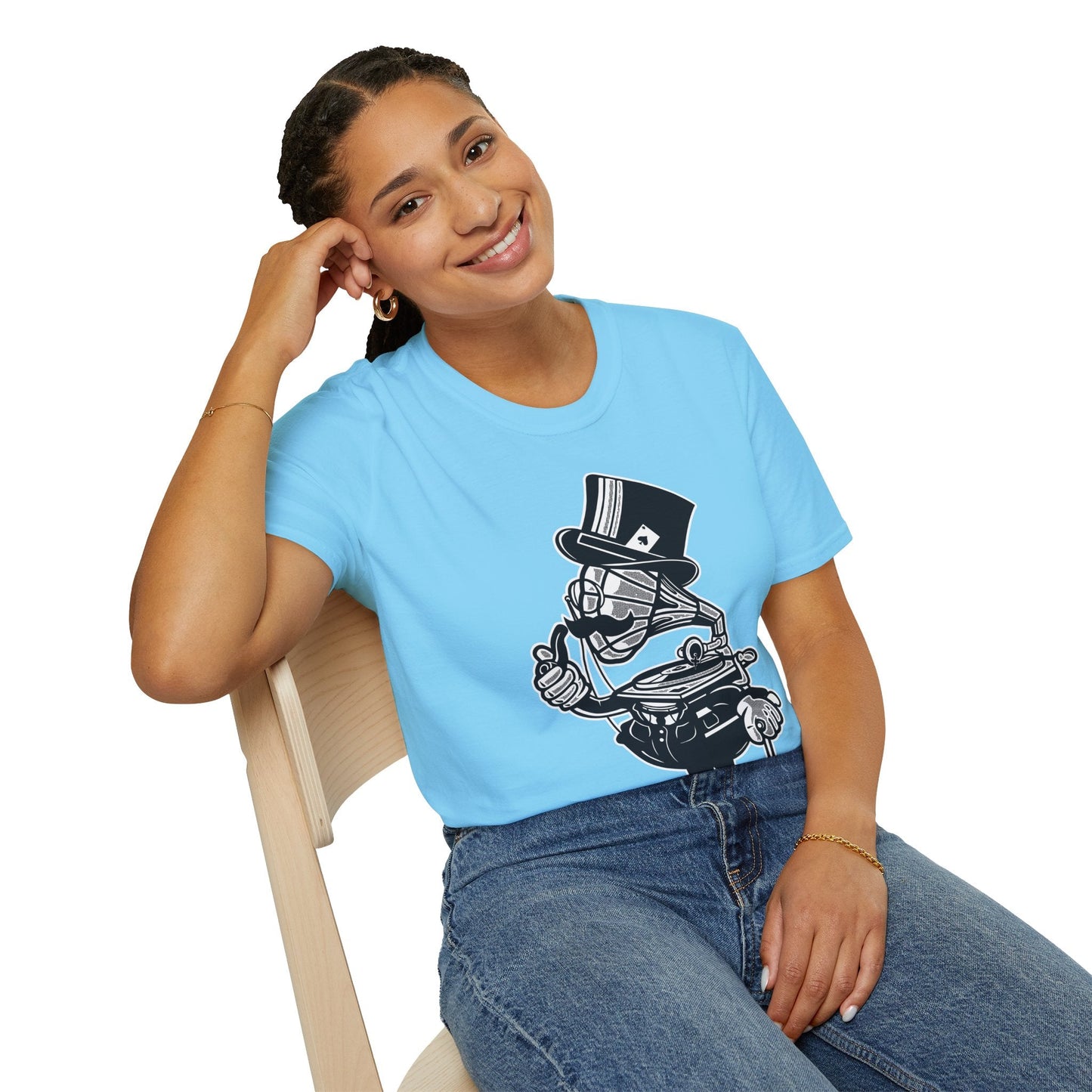 Cartoon T Shirt Animation T Shirt Funny Tee Shirt Unisex Gildan Softstyle 64000 Cotton Tee