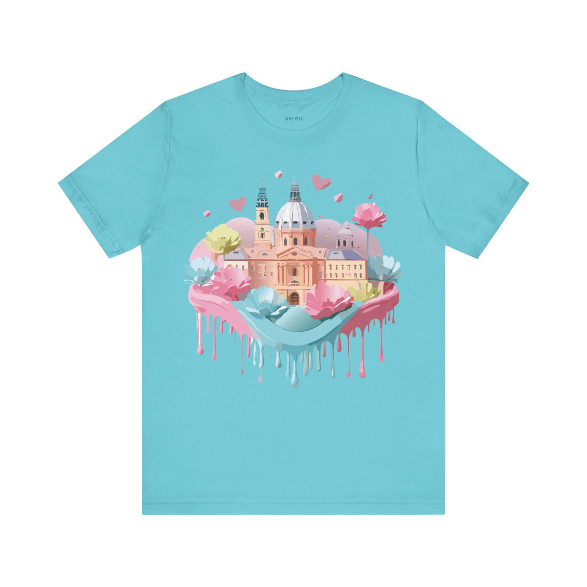 Unisex Cotton Bella+Canvas Tee with Prague