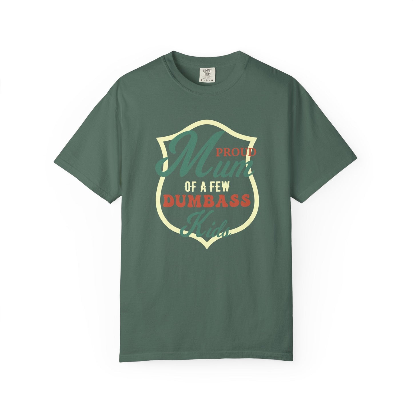 Mom T-shirt Mother's Day Mama Tee Unisex Comfort Colors Garment-Dyed Cotton h44