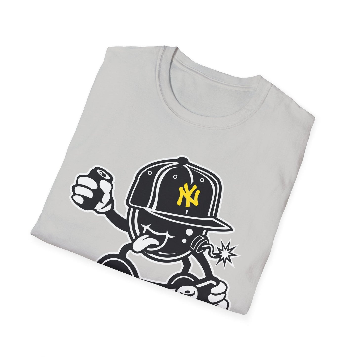 Cartoon T Shirt Animation Tee Funny Unisex Gildan Softstyle 64000 Cotton Breathable Lightweight Tee