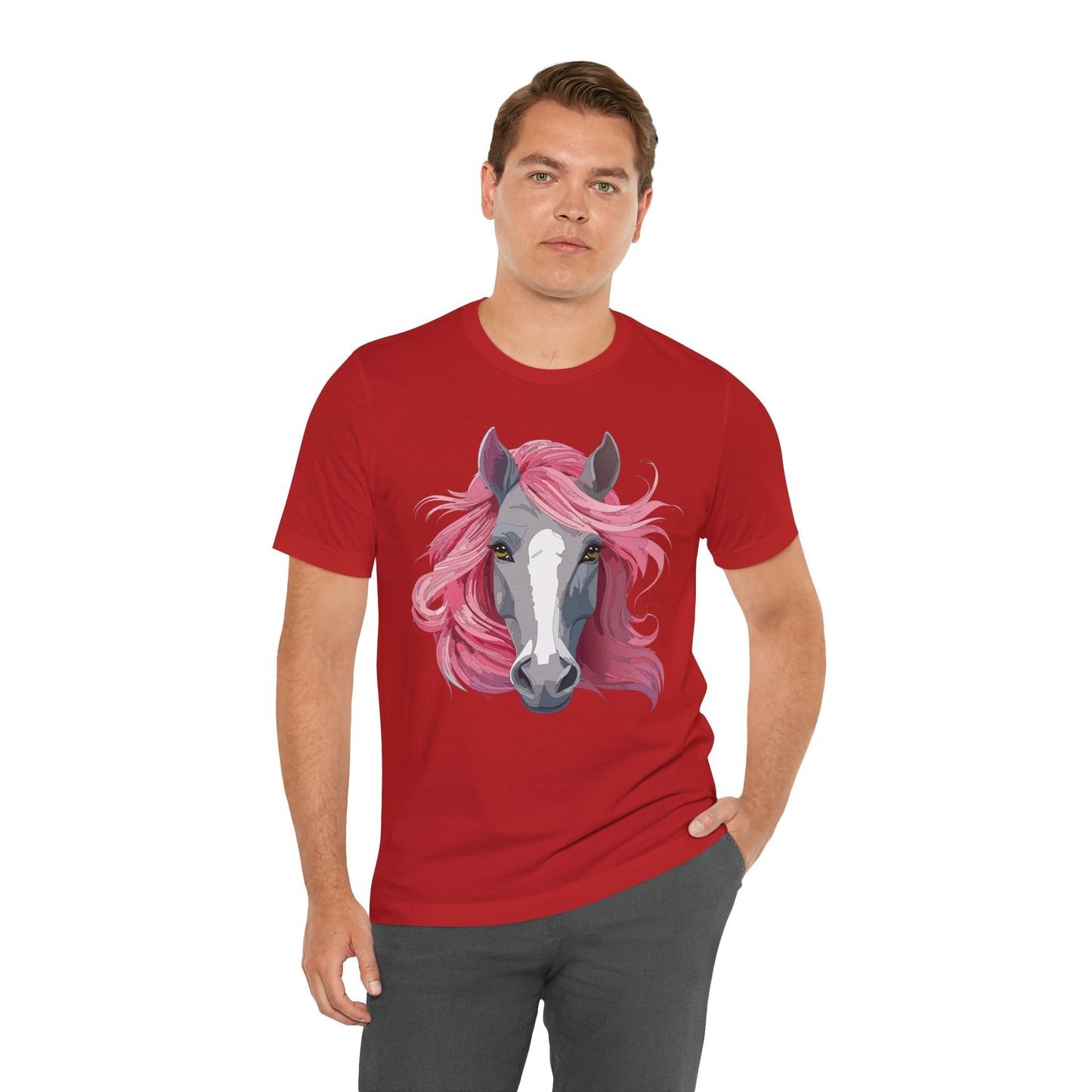 Unisex Animal Art Design Tee Shirt With Wild Animals Graphic Short Sleeve Everyday Wear