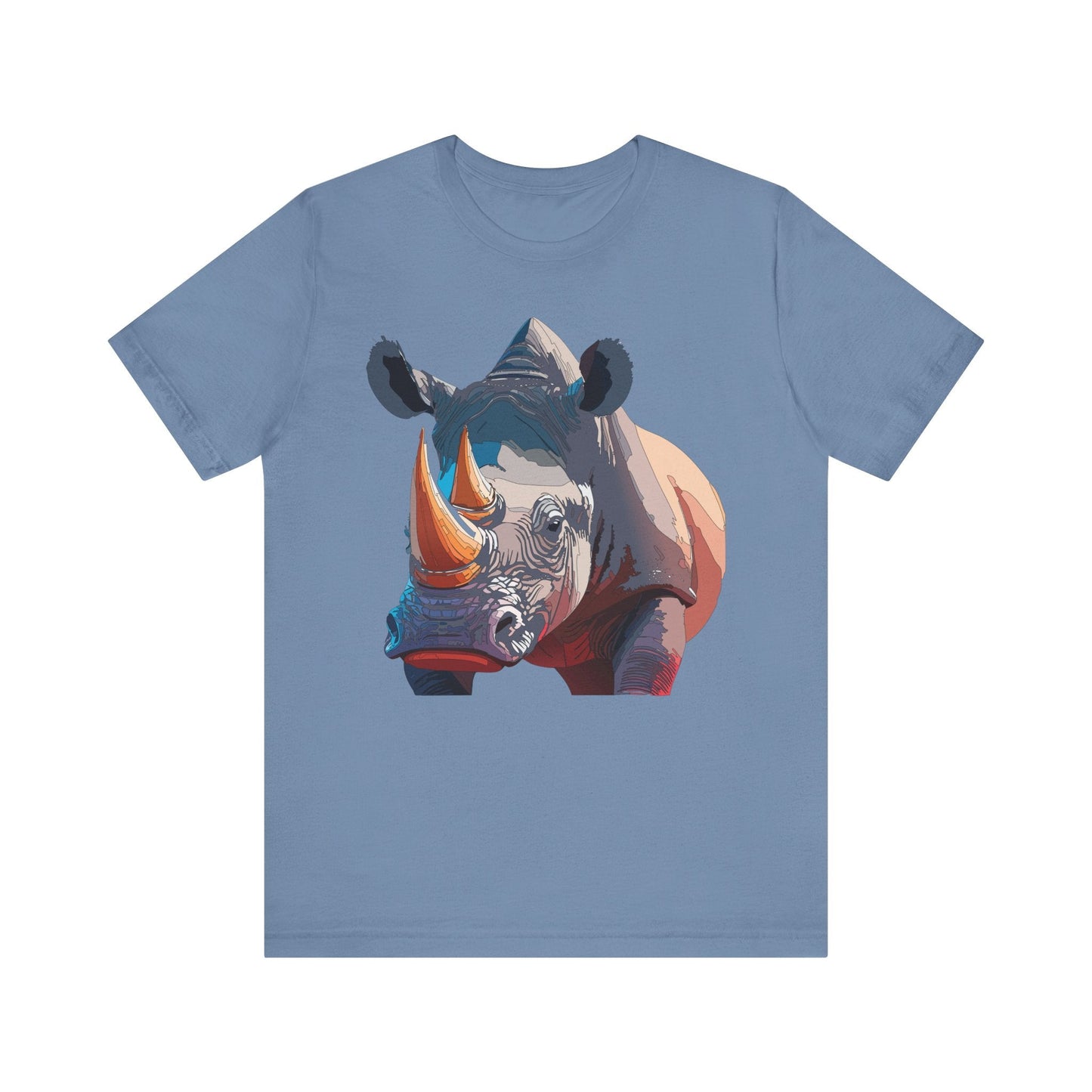 Unisex Animal Shirt Tee With Art Design Wild Animals Gildan Softstyle 64000 Graphic Tee