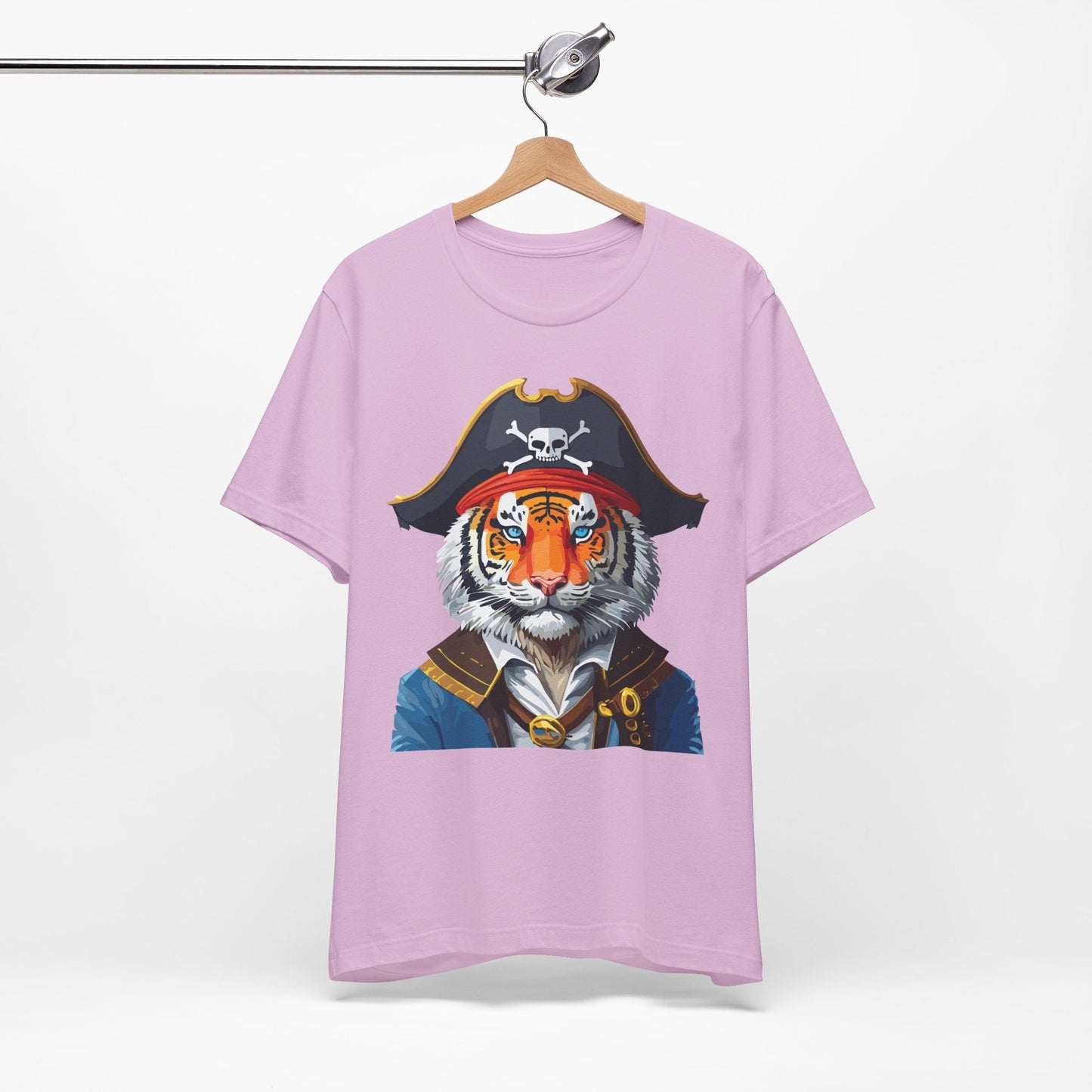 Unisex Animal Tee Shirt With Art Design Wild Animals Shirt Gildan Softstyle 64000