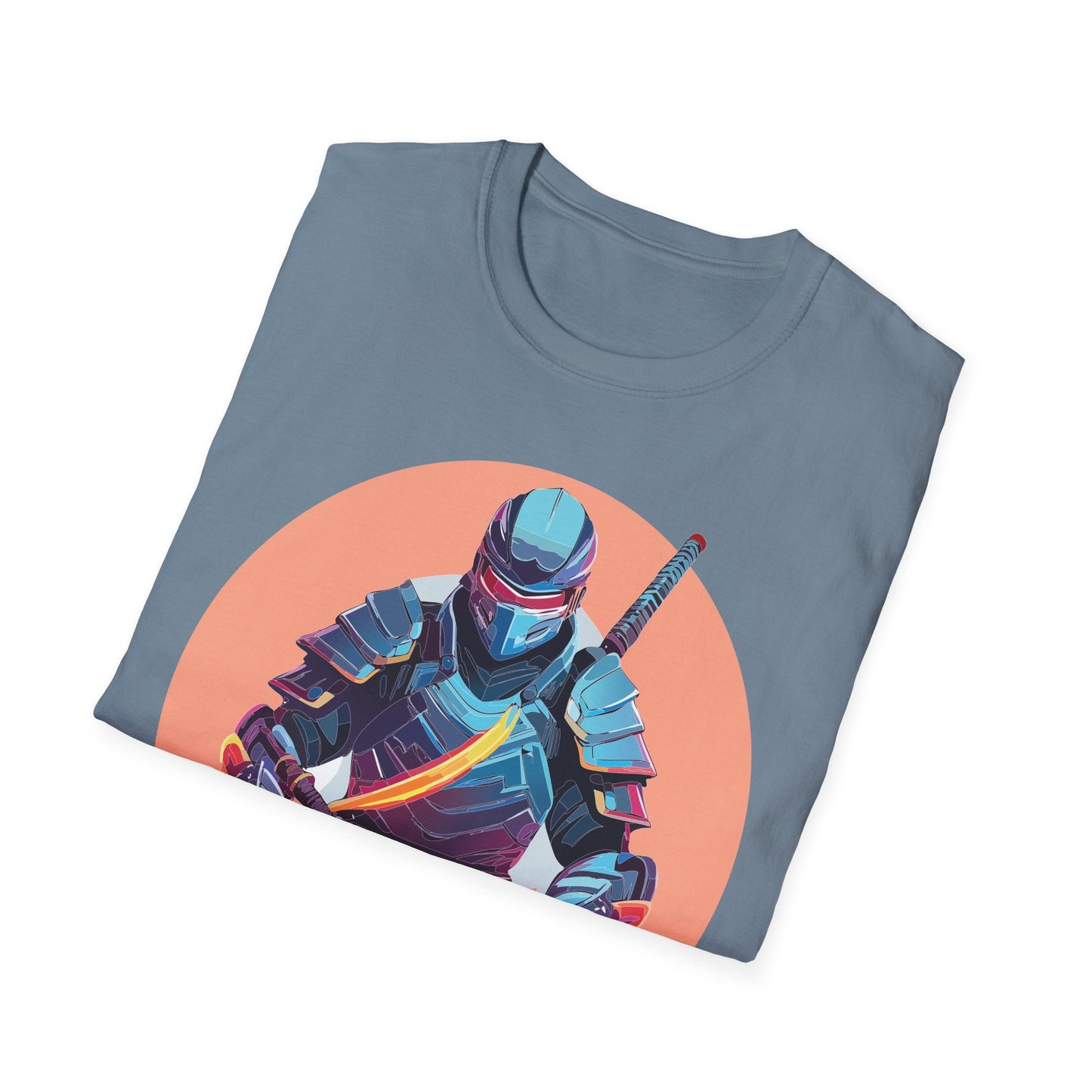 Samurai Shirt Unisex T Shirt 100 Percent Ring Spun Cotton Softstyle Tee Gildan 64000