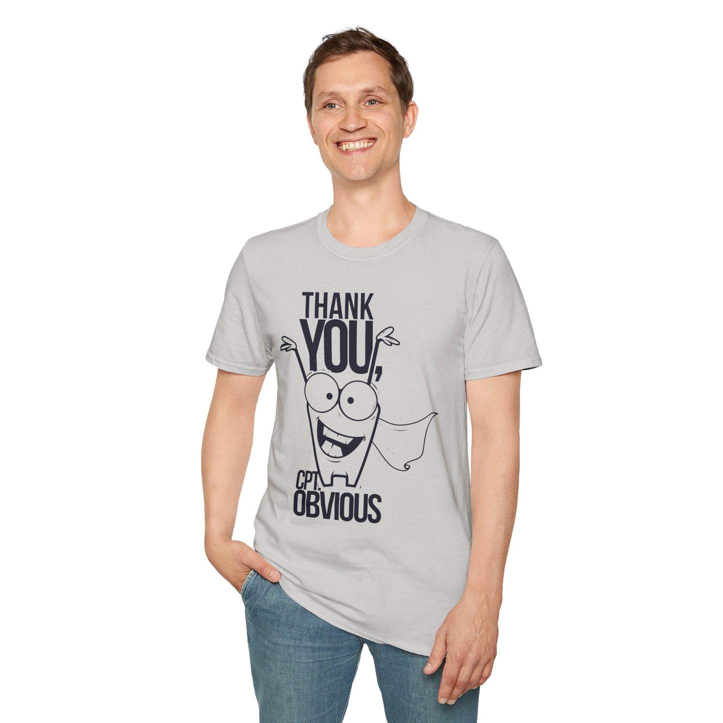 Cartoon T Shirt Animation Funny Tee Unisex Gildan Softstyle 64000 Ring Spun Cotton