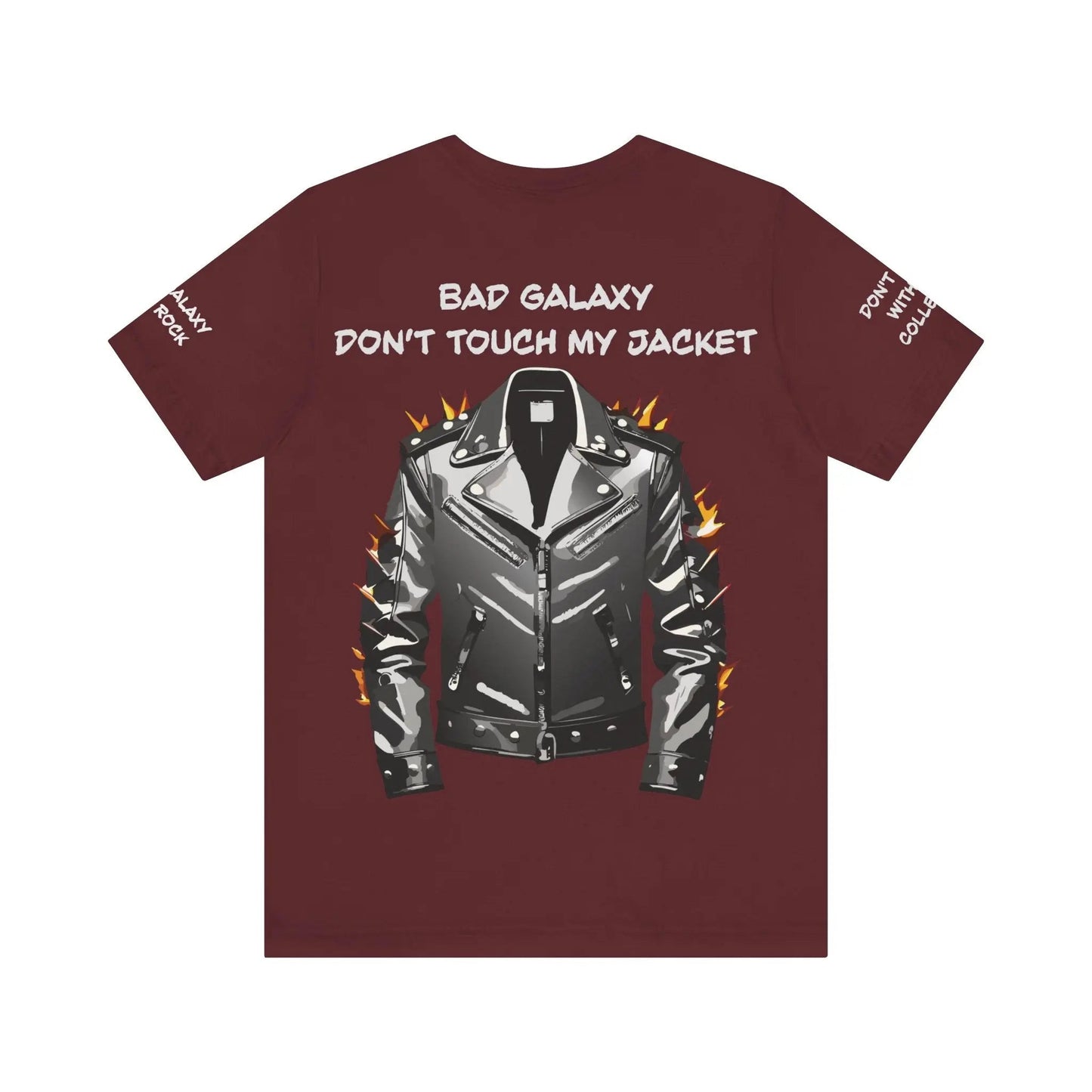 Punk Rock Tee Shirt From Bad Galaxy 100 Percent Cotton Eco Friendly Inks Made To Order USA Designed
