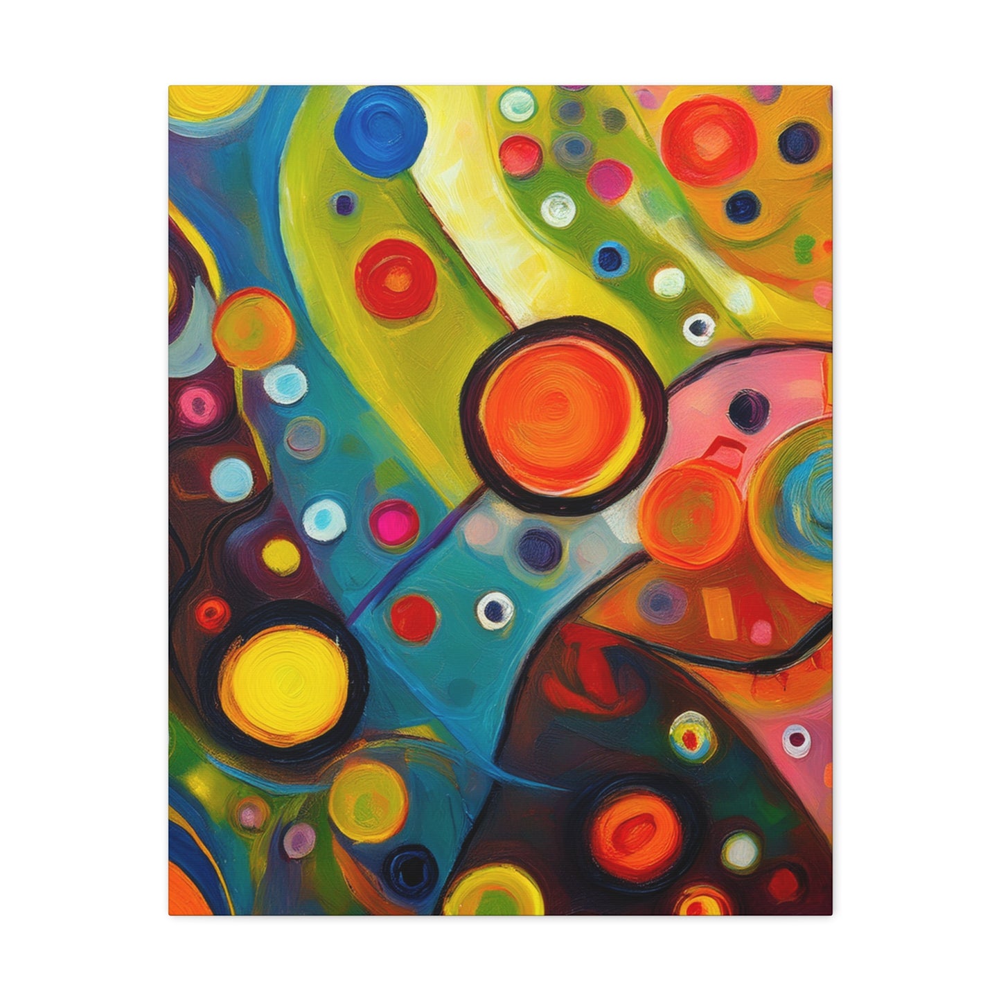 Abstract Oil Painting Print Canvas 20x24,20x30,24x30 24x32,24x36,30x40 32x48,36x48,40x60 Pine-Wood Inner Frame ABS-125