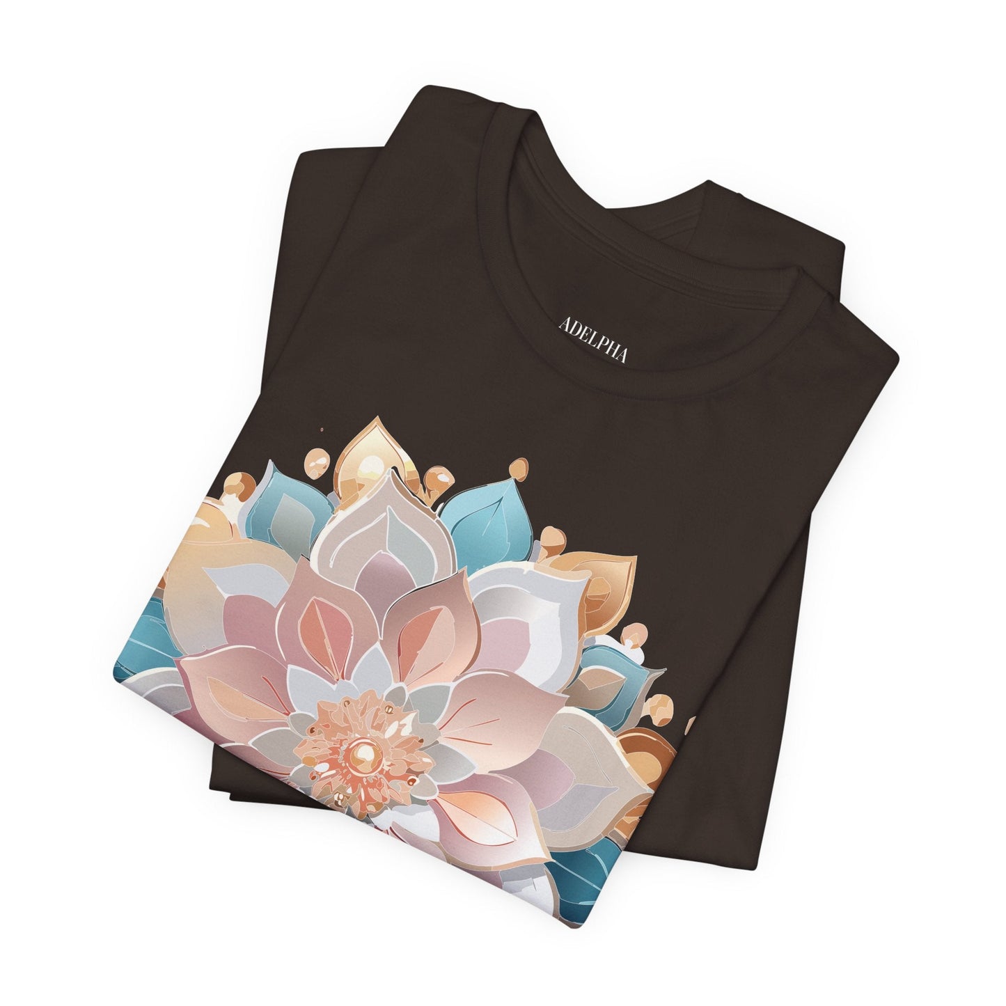 Adelpha Mandala Graphic Tee Unisex Jersey Short Sleeve Vintage Inspired Artwork Edition