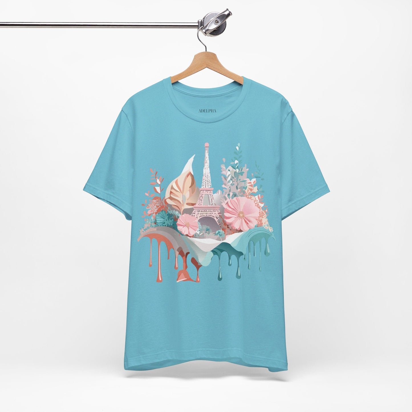 Adelpha Paris Graphic Tee Unisex Short Sleeve Shirt Vintage Art Design Premium Artwork