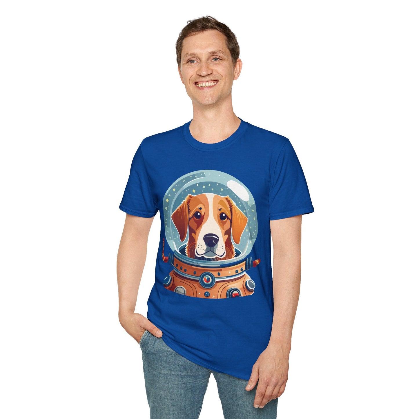 Dog Shirt Unisex Animal Tee Soft Cotton Premium Softstyle Ring Spun Gildan 64000