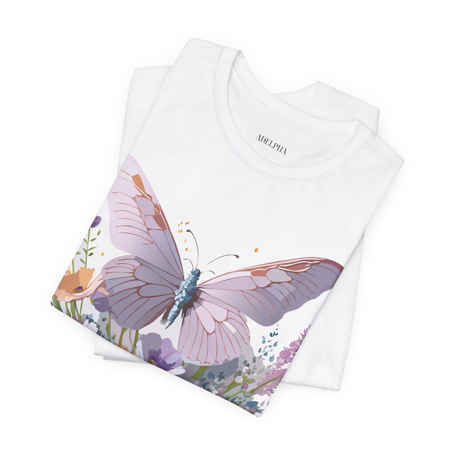 Butterfly Graphic Tee Unisex Adelpha Vintage Inspired Jersey