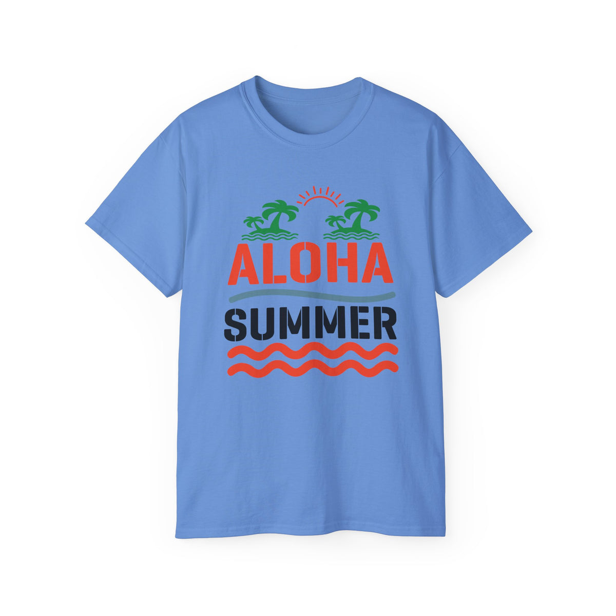 Aloha Summer Shirt | Tropical Palm Beach Tee