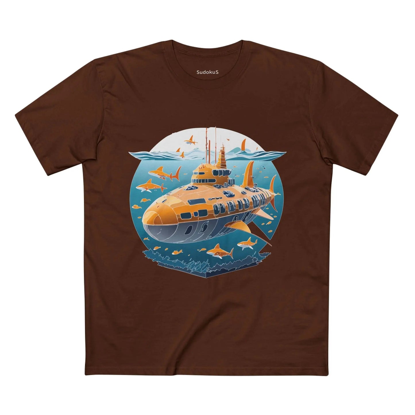 Ocean Coast Graphic Unisex 100 Cotton Staple Tee 19