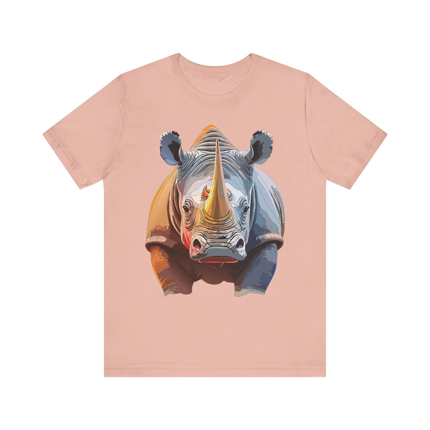 Unisex Animal Graphic Tee Shirt With Art Design Wild Animals Shirt Gildan Softstyle Cotton