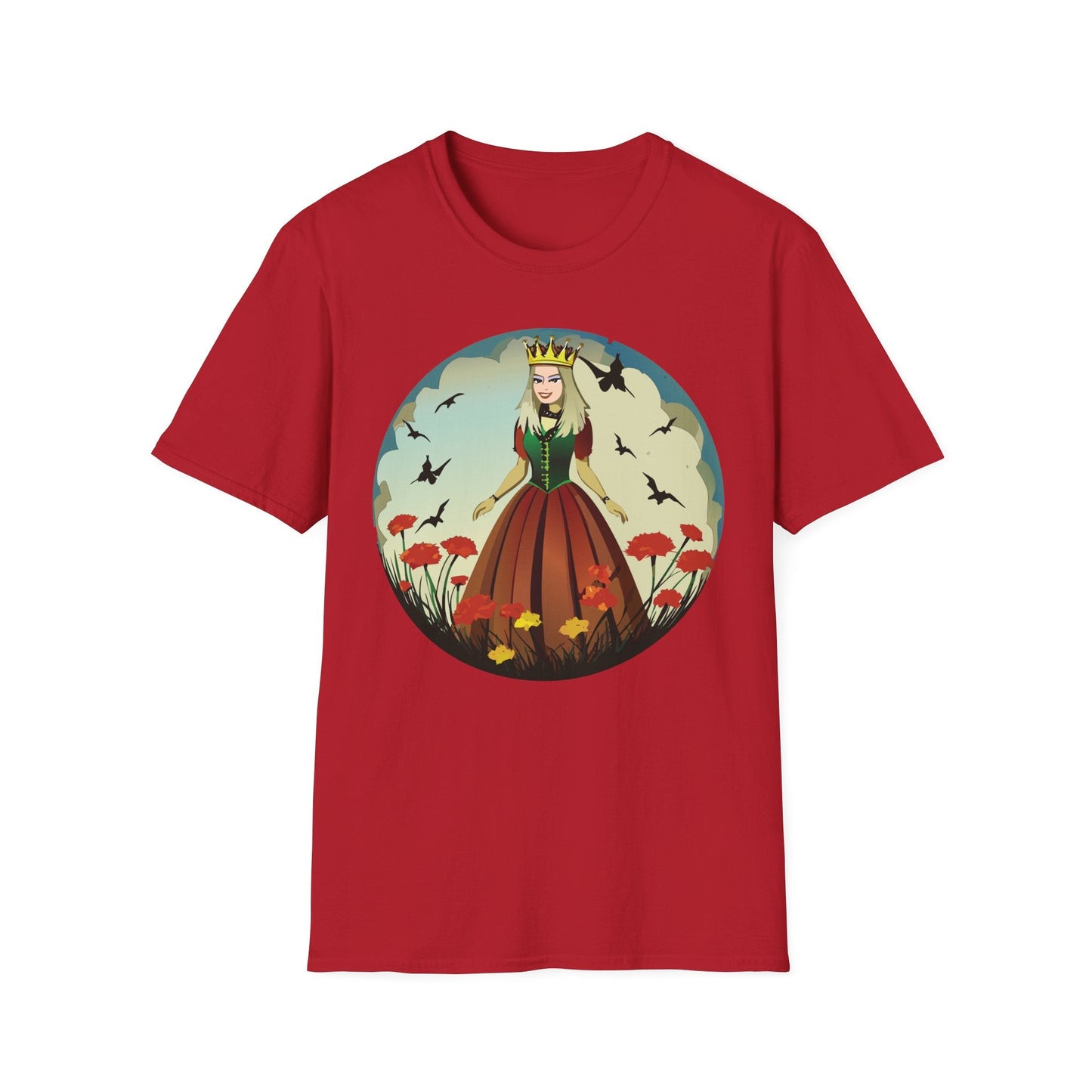 Womens Graphic T Shirts Art Design Tee Softstyle 64000 Unisex Short Sleeve Comfort