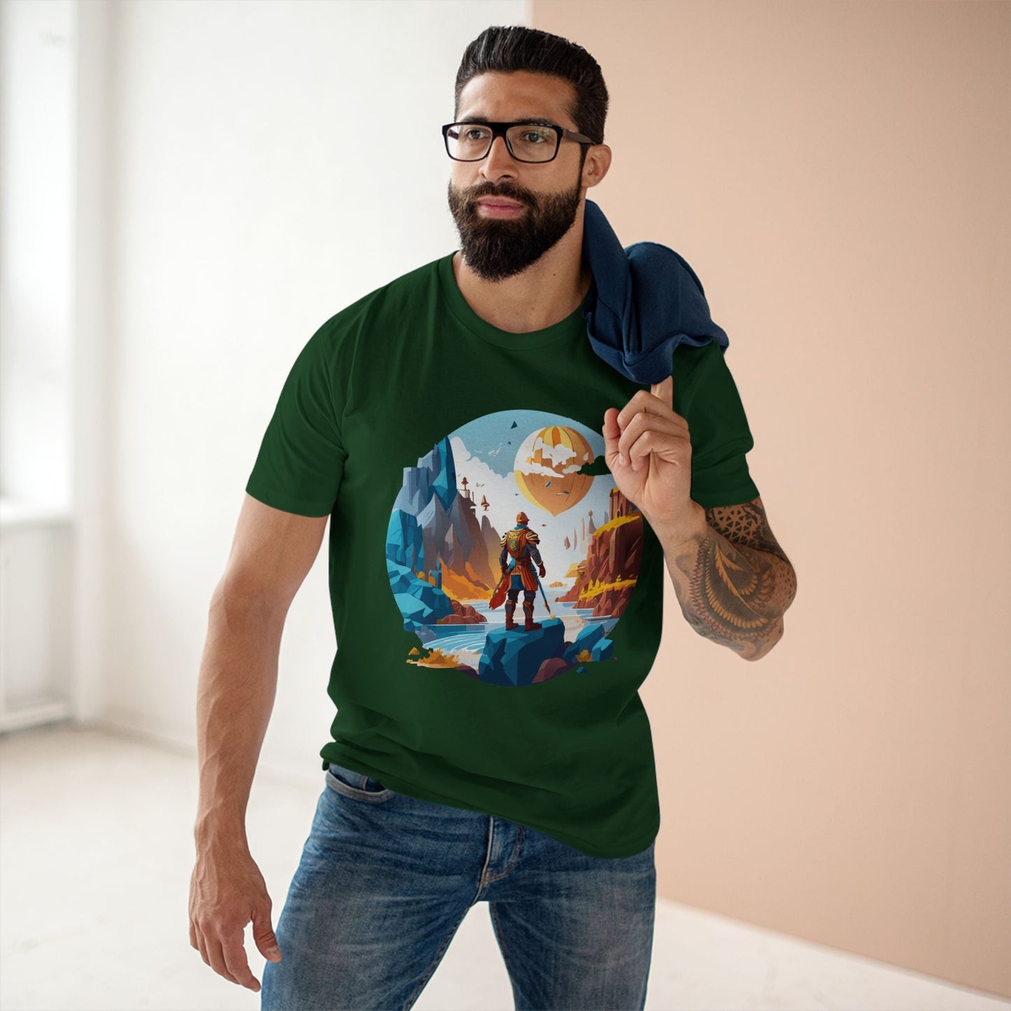 Adventures Graphic Unisex 100 Cotton Staple Tee 9