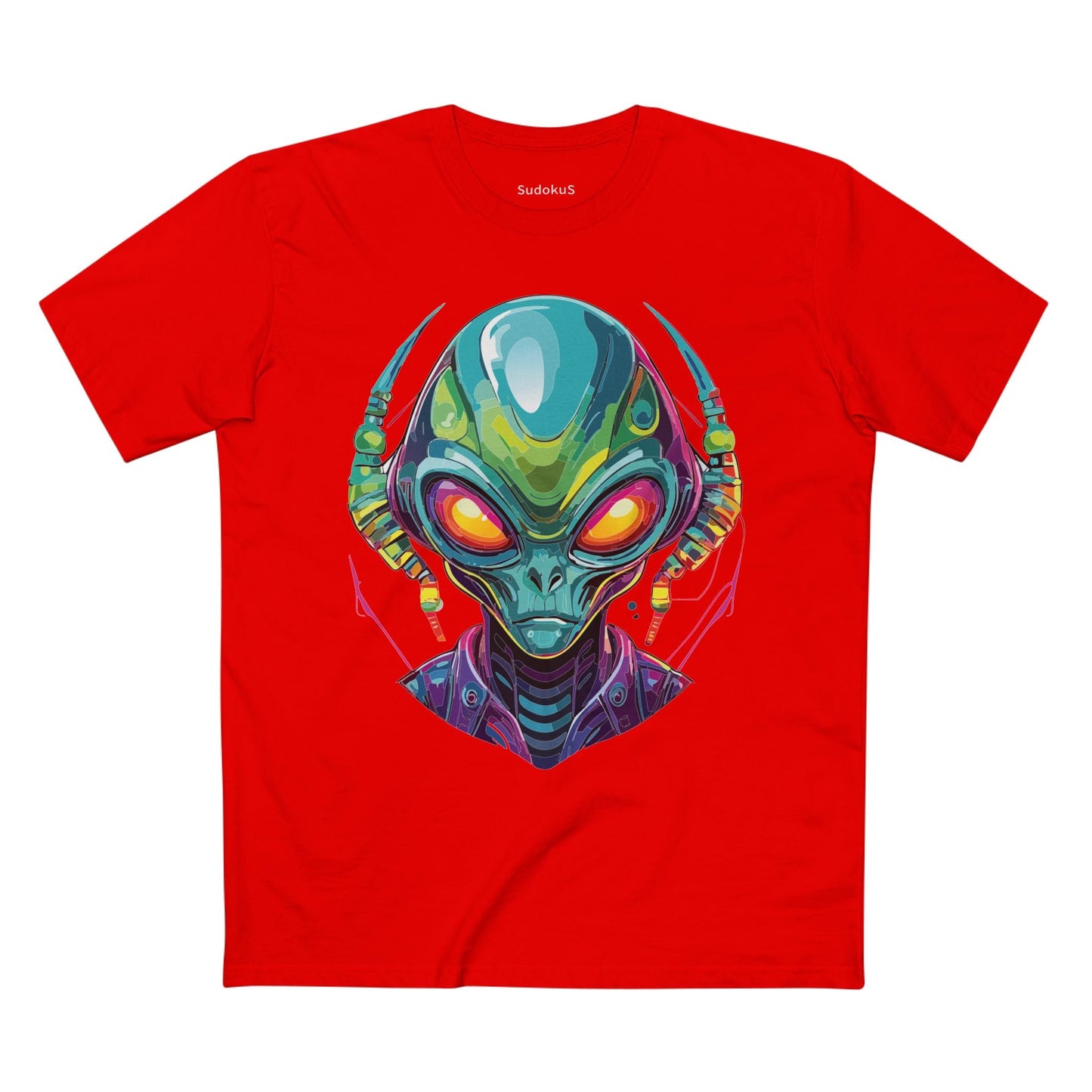 Aliens Graphic Unisex 100 Cotton Staple Tee 14