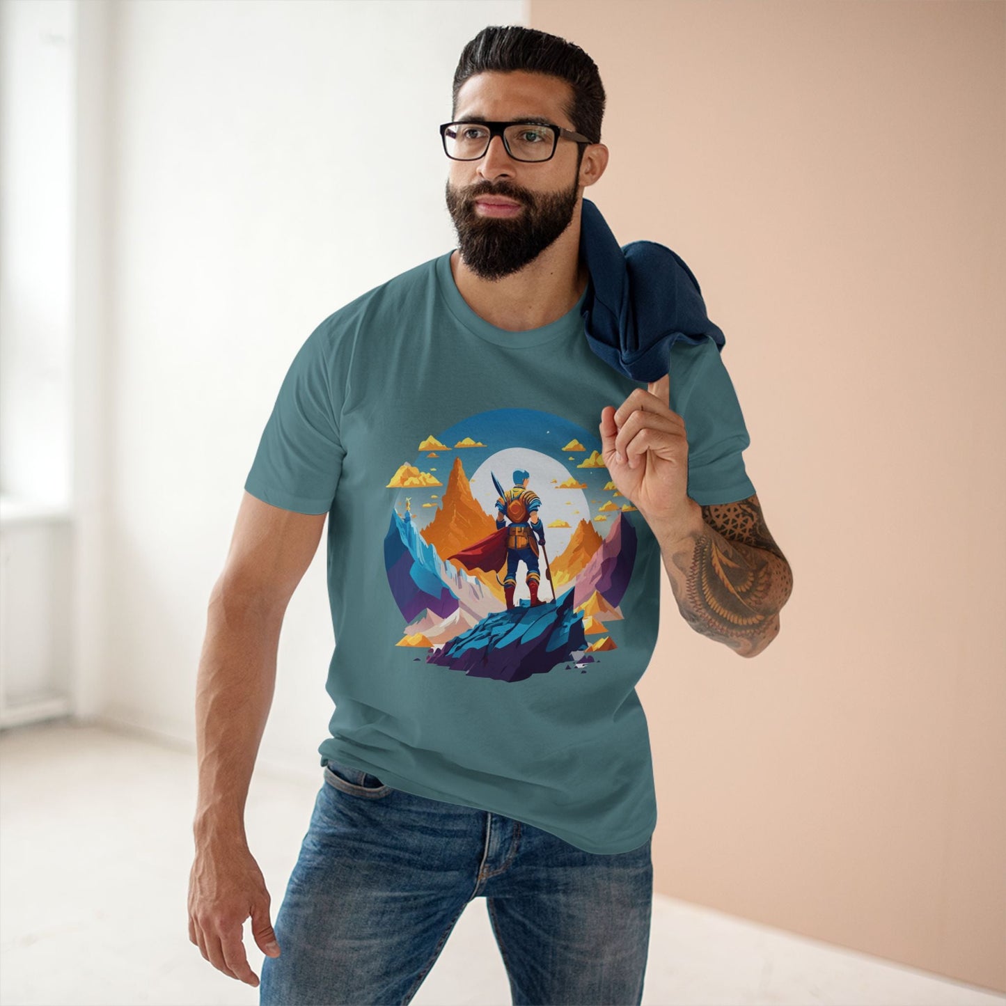 Adventures Graphic Unisex 100 Cotton Staple Tee 3