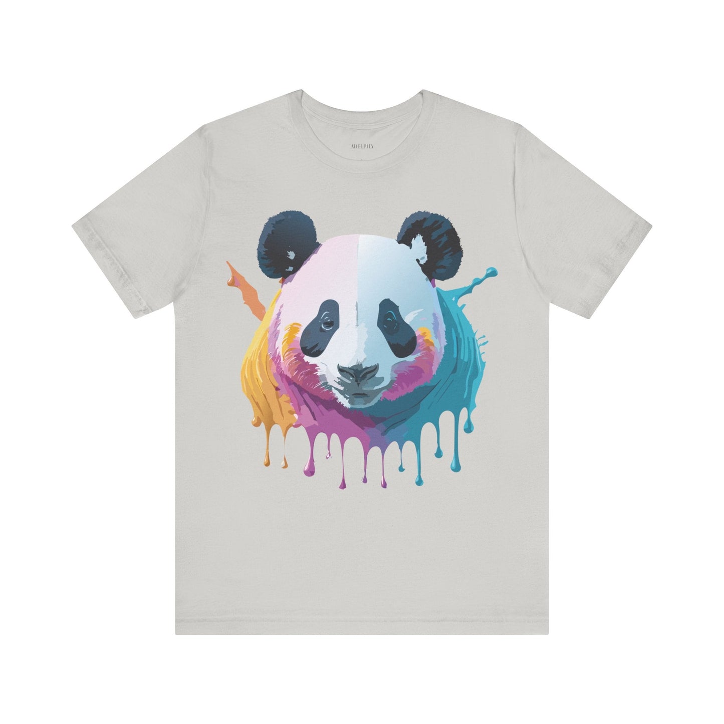 Panda Shirt Unisex Graphic Tee Vintage Inspired Artwork By Adelpha Jersey Short Sleeve