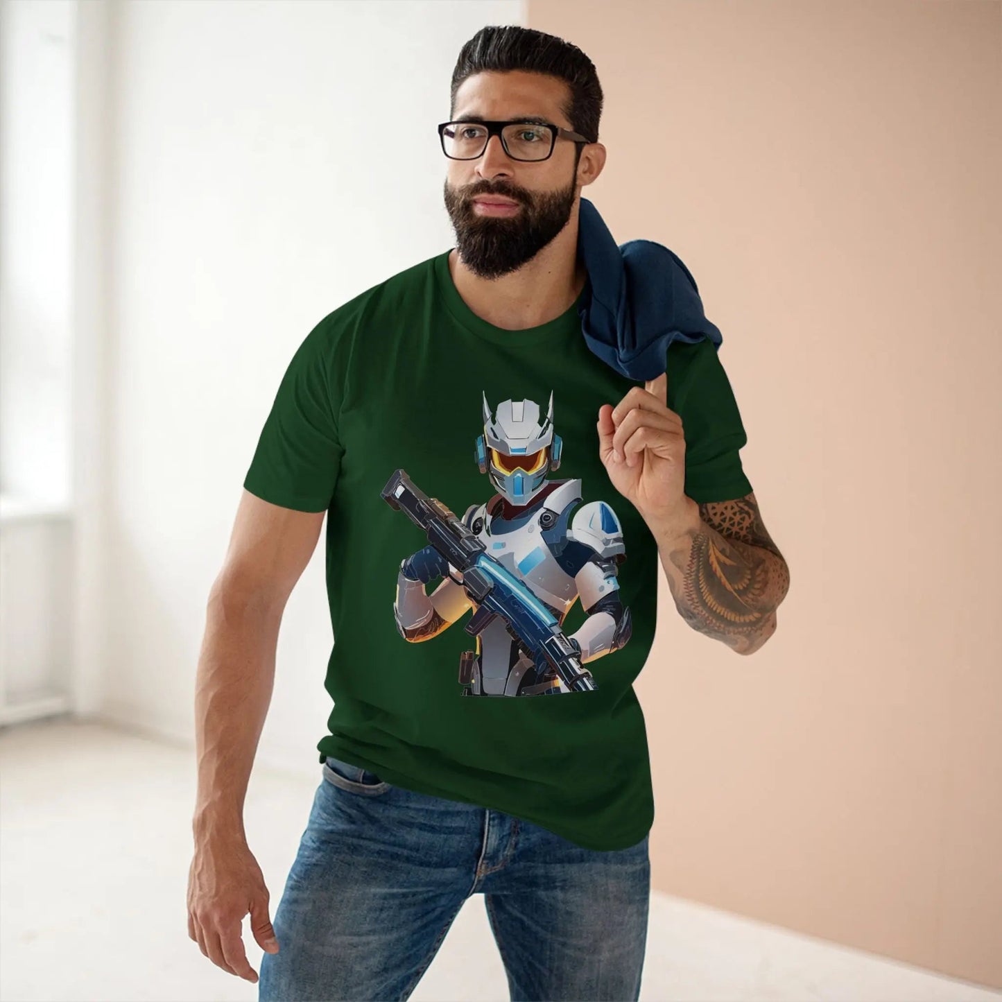 Robocop Graphic Unisex 100 Cotton Staple Tee 4