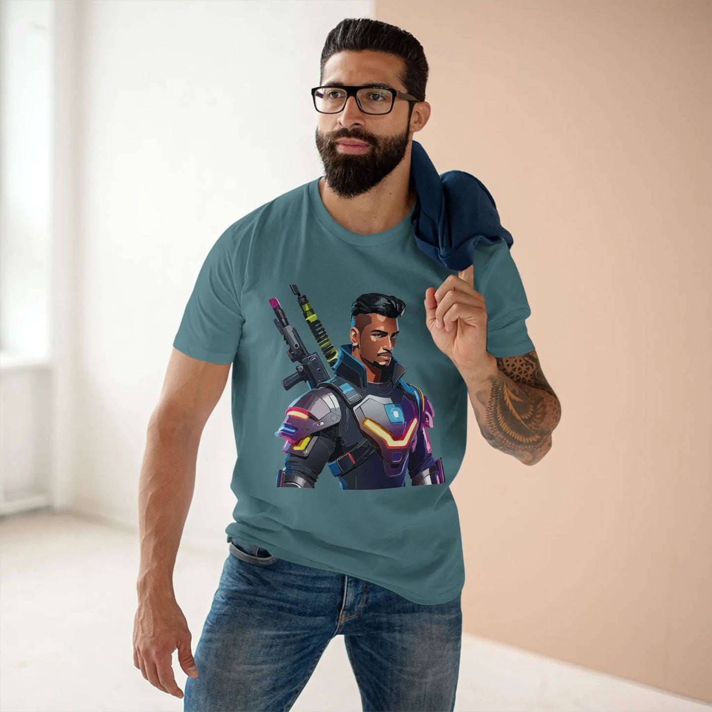 Robocop Graphic Unisex 100 Cotton Staple Tee 10