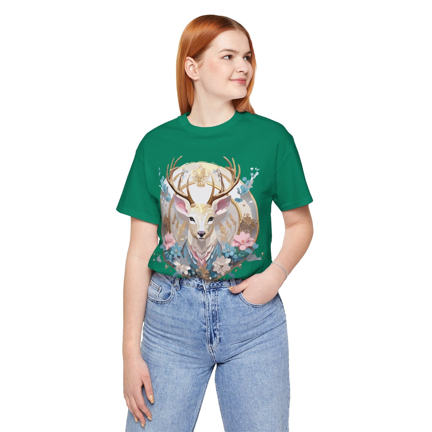 Adelpha Medallion Graphic Tee Unisex Short Sleeve Vintage Inspired Premium Art Design