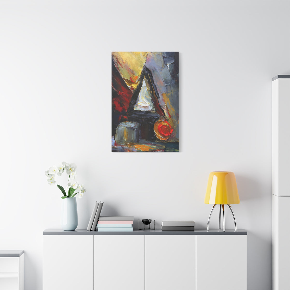 Abstract Oil Painting Print Canvas 20x24,20x30,24x30 24x32,24x36,30x40 32x48,36x48,40x60 Pine-Wood Inner Frame ABS-75