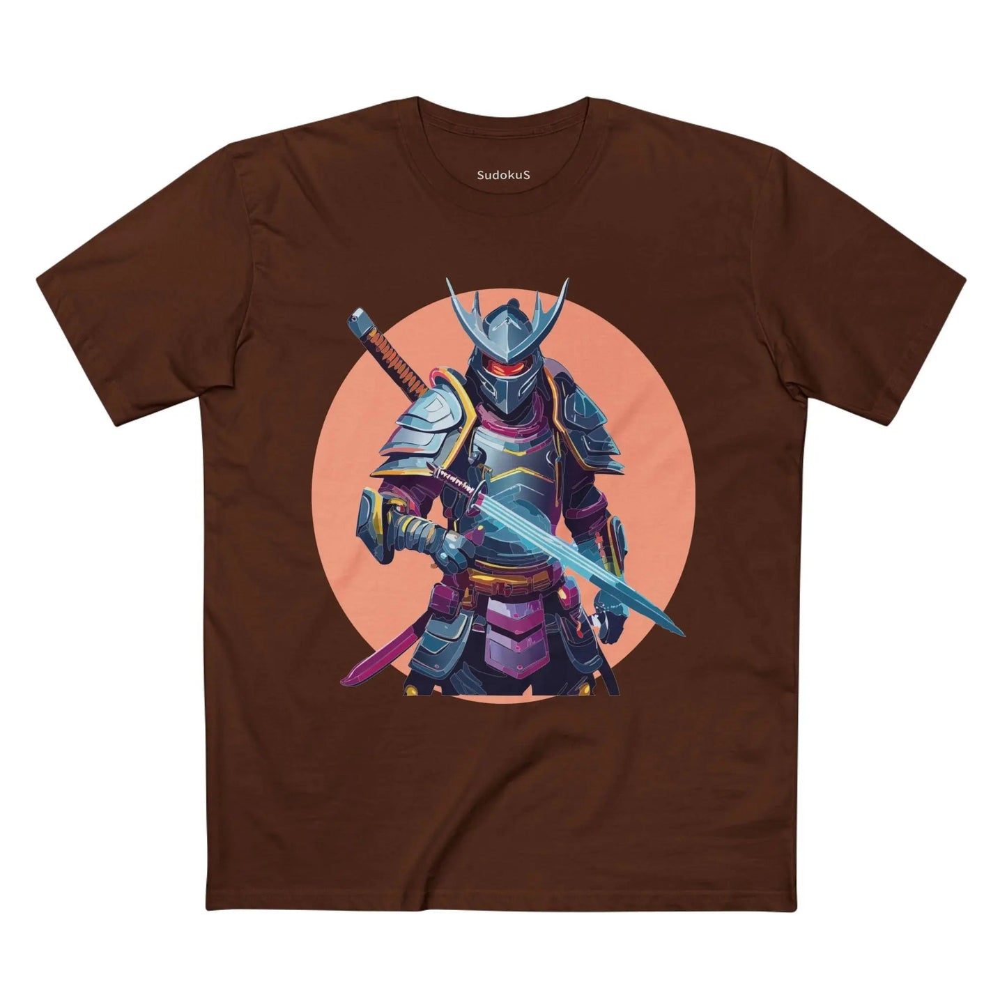 Samurai Graphic Unisex 100 Cotton Staple Tee 7