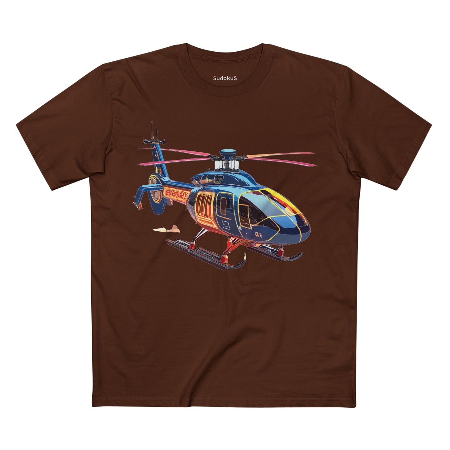 Chopper Graphic Unisex 100 Cotton Staple Tee 8
