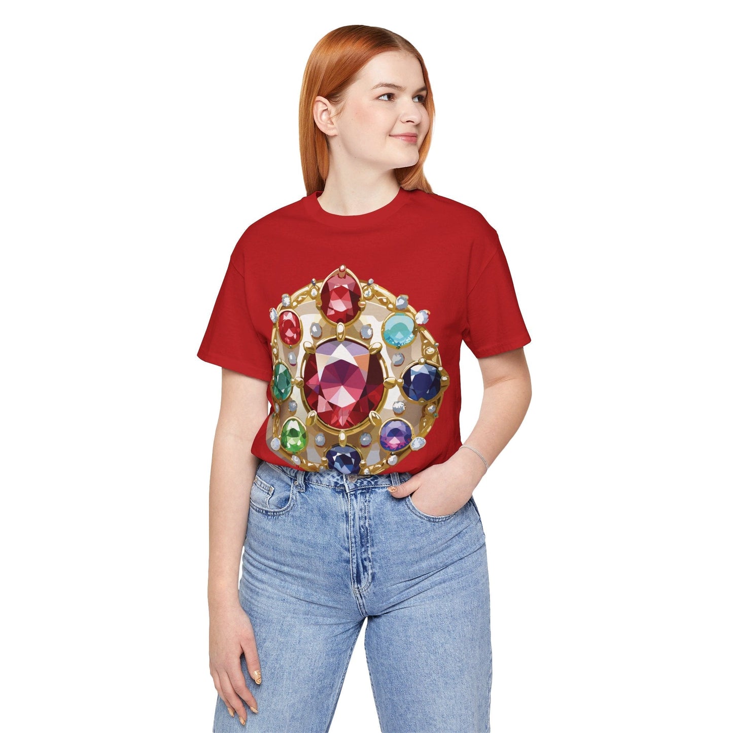 Adelpha Graphic T Shirt Unisex Vintage Artwork Tee Jewelry Design Short Sleeve Art Print
