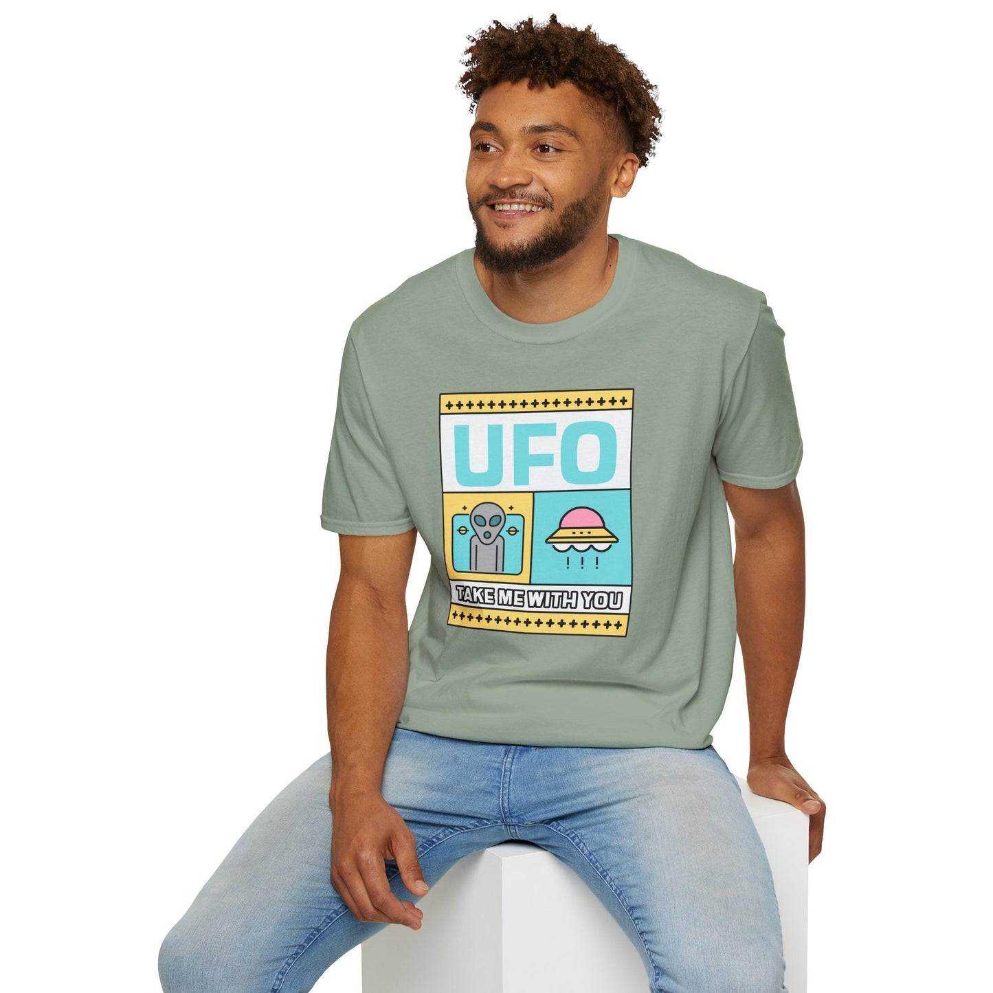 UFO Take Me With You Graphic TShirt