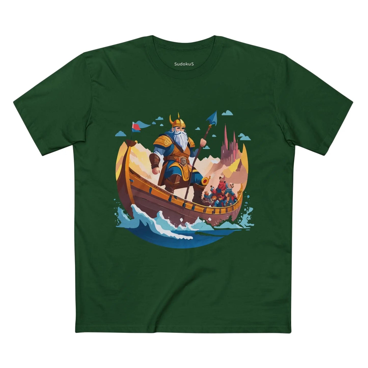 Viking Graphic Unisex 100 Cotton Staple Tee 29