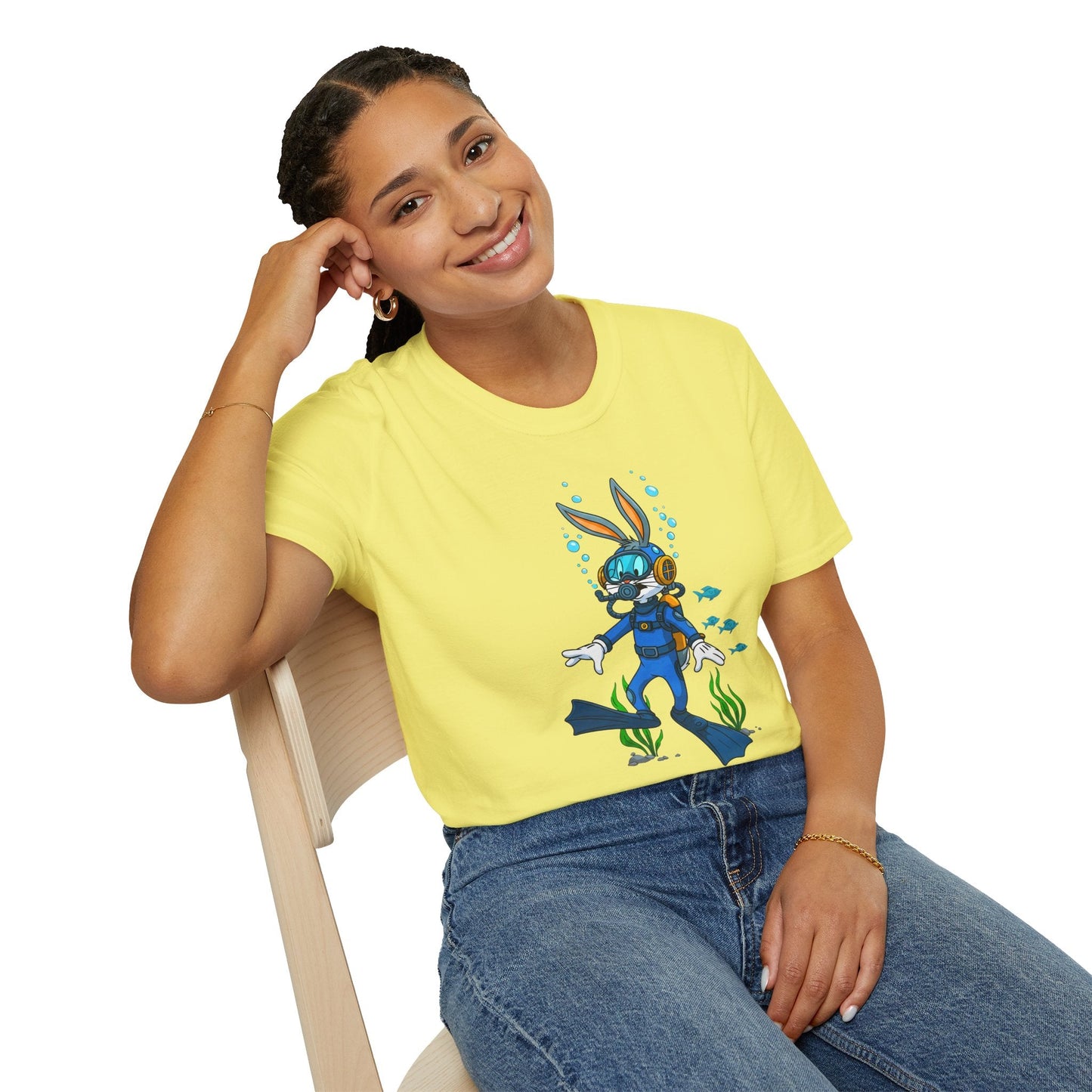 Bugs Bunny Shirt Unisex T Shirt Cartoon Tee Animation Design Softstyle Graphic Cotton