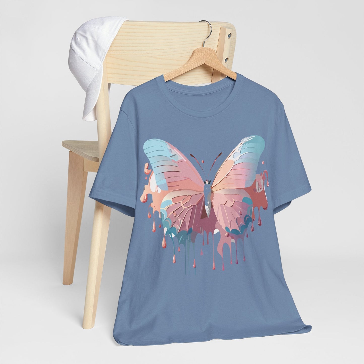 Butterfly Graphic Tee Unisex Adelpha Vintage Inspired Art Design Shirt